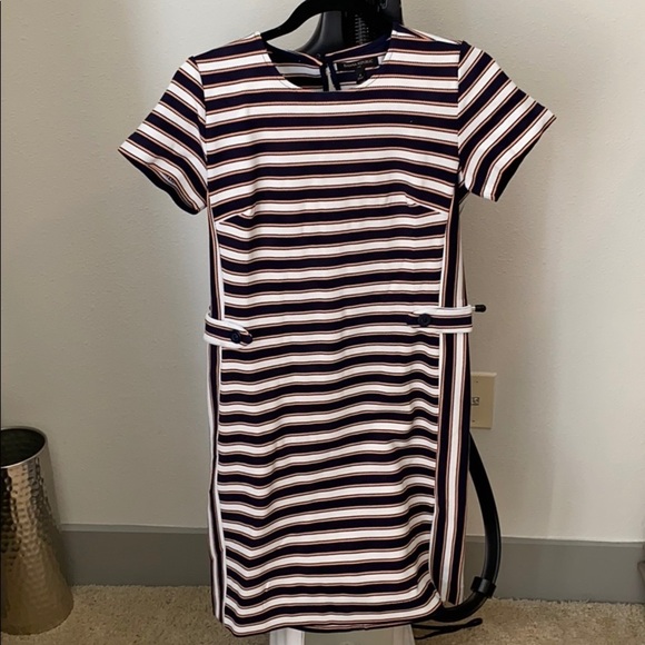 Banana republic short sleeved midi dress size 6 - Picture 1 of 2